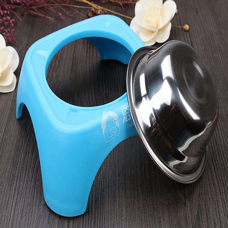 Nontoxic Pet Bowl Stainless Stell Dog Bowls Non-slip